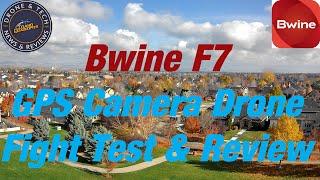 Bwine F7 GB2 Full Test Flight Unboxing and Review