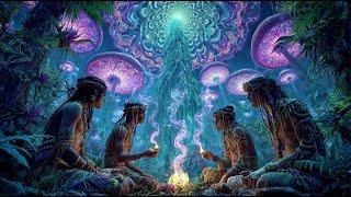 Tribe of Ayahuasca Spirits - Psy Dub Mix | Psychedelic Visuals | Mushroom & Ayahuasca Trip Visions