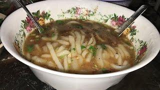 How To Make Noodles Soup khao piak sen soup (LAO FOOD) Home Made By Kaysone