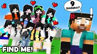 DATE WITH 9 SADAKO TO FIND OUT WHO'S MY REAL WIFE - HEROBRINE FAMILY - FUNNY ANIMATION