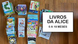 Livros infantis favoritos - de 0 a 18 meses