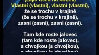 Karaoke klip Zajíc na bobku - Dětské písničky