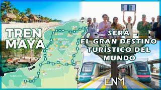 Tren Maya, obra histórica y de la ingeniería mexicana logra unir el sureste mexicano en solo 4 años