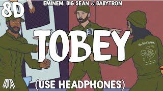 Eminem feat. Big Sean & Babytron - Tobey ( 8D Audio ) - Use Headphones 