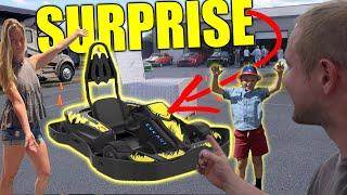 Dad Surprises SON with CAMMUS EV GoKart