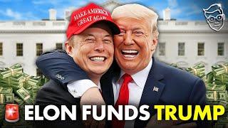  Elon Musk SHOCKS World: Officially DONATES To Trump 2024 | Richest Man on Earth Goes Full MAGA 