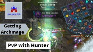 PvP with hunter 3 | Unlocking Archmage | Gamingwith3K