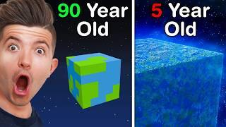 MINECRAFT Shorts at DIFFERENT AGES!