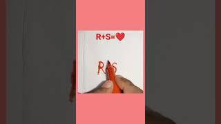 R+S=️ requested short videos#shorts#Rj art creation#Rj