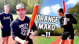 Hitting with the ORANGE MAKO - 2015 Easton Mako -11 - Little League Baseball Bat Reviews