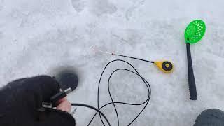 Эндоскоп для смартфона с Aliexpress зимой на рыбалке