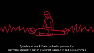 Sut i roi CPR yn ystod COVID-19 / How to do CPR during COVID-19 (Welsh Language)