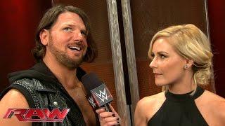 AJ Styles stellt sich dem WWE-Universum vor: Raw, 25. Januar 2016