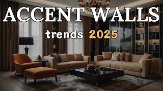 Elegant Accent Walls 2025: Stunning Designs for Sophisticated Spaces