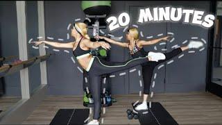 Lift The Glutes | TM Twins 20 Minute “Dancer Shape” Workout | Episode 1