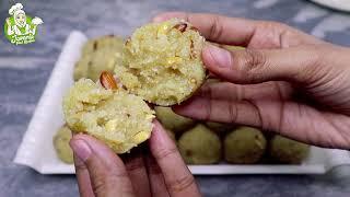 Gur Wali Chawal Ki Pinni | Alsi Sweet Rice Flour Laddu Recipe by Javeria