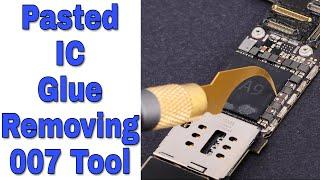 How To Remove Pasted Glue IC With Glue Removing Blade 007 New gadget nagri