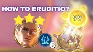 HOW TO PLAY ERUDITIO? MAX STACK ERUDITIO!