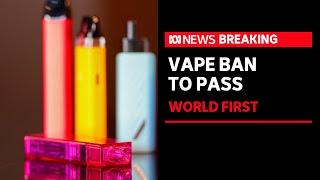 Australia to become first country to ban sale of vapes outside of pharmacies | ABC News