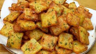 2 कच्चे आलू से बना गरमागरम Tasty कुरकुरा नाश्ता जो भी खा खाता हीजाए | Crispy aloo ka nashta | Nashta