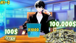 When A GENIUS Gets A 1000X MULTIPLICATION System FOR HIS MONEY  | Manhwa Recap