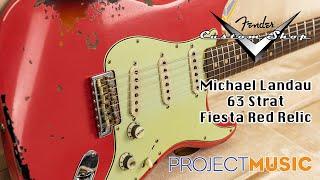 Fender Custom Shop Michael Landau 1963 Stratocaster Fiesta Red