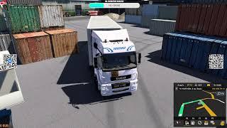 ETS 2. v1.50, Mario Map, Везу Шины На KAMAZ 5490 NEO