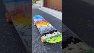 World’s Most COLORFUL Skateboard!