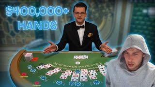 I put $50,000 on every seat at a Blackjack Table...