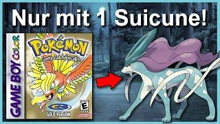 Kann man Pokemon Gold/Silber mit NUR einem SUICUNE durchspielen? (+ So wenig Kämpfe wie möglich)