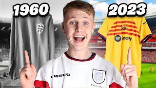 Unboxing A Football Mystery Shirt From Every Decade! (1960-2023)