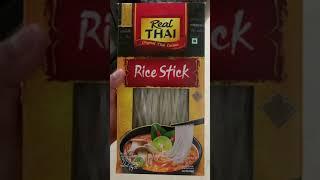 Chilly Garlic Noodles Recipe | Real Thai Rice Sticks recipe | Rice Noodles Recipe |