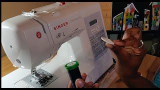 How to start/thread your SINGER PATCHWORK 7285Q sewing machine