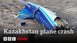 Dozens survive deadly Kazakhstan plane crash | BBC News