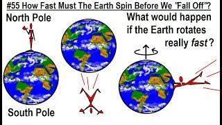 Can You Believe It? #56 How Fast Must The Earth Spin Before We Fall Off