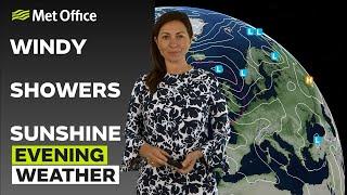 03/07/24 - Remaining showery, turning breezier  – Evening Weather Forecast UK – Met Office Weather