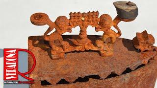 Rusted of antique iron Restoration