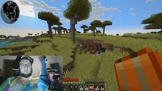 Hanging With JayBacca playing minecraft with a chicken