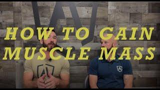 How to Gain Muscle Mass