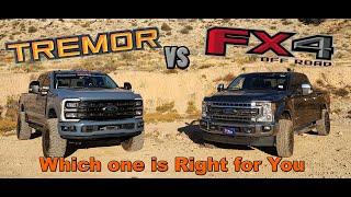 Ford Superduty Tremor vs FX4 what's the difference and which is right for you?