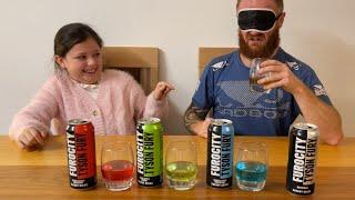 Blindfold taste test of Tyson Fury's NEW energy drink FUROCITY