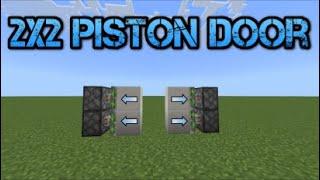 Quick Guide: Building the Perfect 2x2 Piston Door in Minecraft