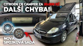 Po opravě najeto 200km a už se to znovu sype. Bude Camper vůbec schopný jet alespoň jednu dovolenou?