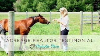 Acreage Realtor Testimonial - Nichola Elise From Coffee to Keys™