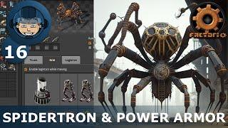 SPIDERTRON & POWER ARMOR MK2- Step 16: Factorio Megabase (Step-By-Step)