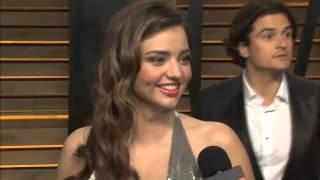 Orlando Bloom gives surprise to ex Miranda Kerr at Oscars after party kiss