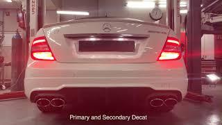 C63 Decat: Before and After Primary and seconday cat delete