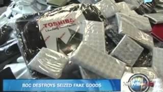 NewsLife: BOC destroys seized fake goods