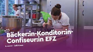 Süsse Karriere: Bäcker:in-Konditor:in-Confiseur:in EFZ - Café Knaus | Lehrstellenvideo | Yousty