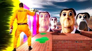 OBUNGA Chasing Us in a Portal Maze in Garry's Mod OBUNGA NEXTBOT Garry's Mod